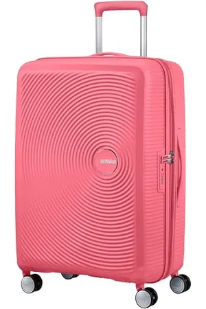 American Tourister Soundbox - Spinner M Erweiterbar Koffer, 67 cm, 71.5/81 L, Rosa (Sun Kissed Coral)