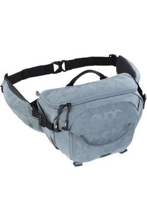 Evoc HIP PACK CAPTURE 6, torba biodrowa (wydajna wentylacja pleców, elastyczne kieszenie boczne, przegródki organizacyjne, wymiary: 14 x 20 x 31 cm, pojemność: 6 l), stalowa