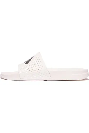 FitFlop IQUSHION męskie sandały ze strzałką do basenu, Urban White, 10 UK, , 44 EU