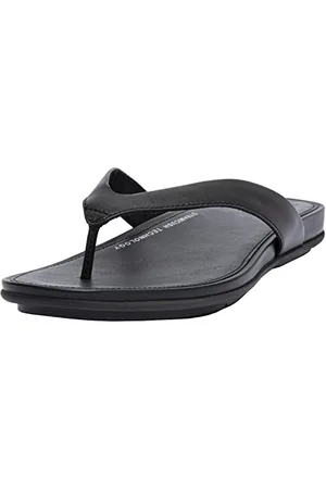 FitFlop Gracie skórzane klapki damskie, , 41 EU wąski
