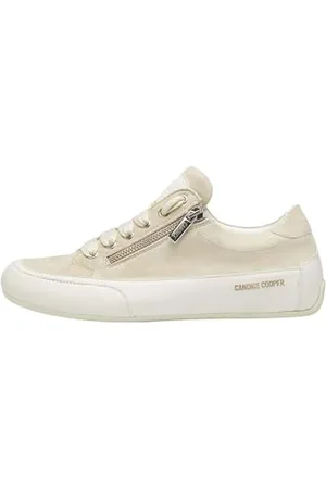 Candice Cooper Rock 1 Zip Chic, Damskie sznurowane buty, Biały pył, 42 EU