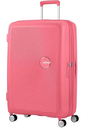 American Tourister Soundbox - Spinner L Erweiterbar Koffer, 77 cm, 97/110 L, Rosa (Sun Kissed Coral)