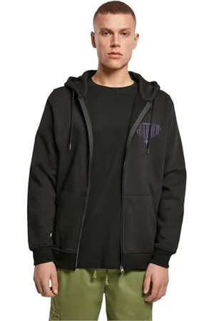 Mister Tee Męska bluza z kapturem Safely Guarded Heavy Zip Hoody, , M