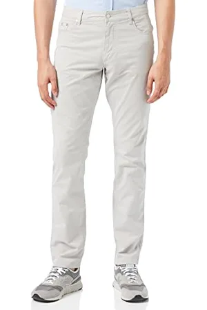 Hackett Spodnie męskie Trinity 5 Pocket, szare (MIST 9LX), W31/L34, Gris (Mist 9lx), 31W / 34L