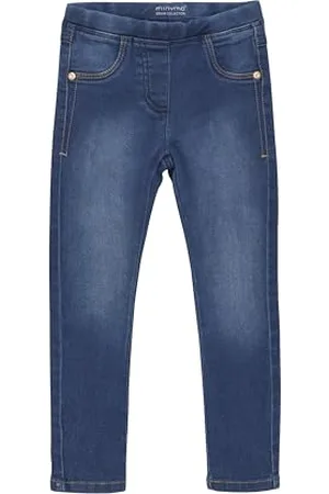 Minymo Jeansy dziewczęce typu Jegging Power Stretch Slim Fit, , 98 cm