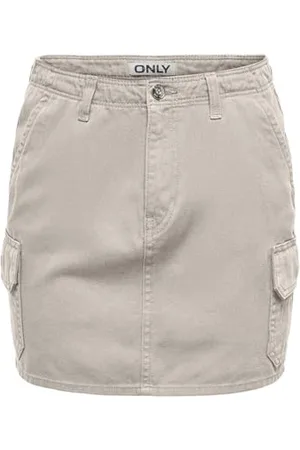 ONLY Onlmalfy LIF E Short Cargo Skirt PNT Cargo Rock, , S