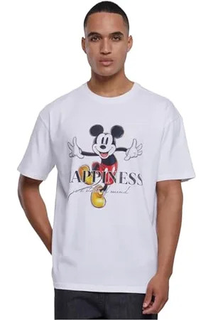 Mister Tee Upscale T-shirt unisex Disney 100 Mickey Happiness Oversize, uniseks, t-shirt z nadrukiem, oversized fit, , XXL