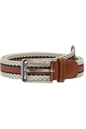 Only & Sons ONSLINUS Braided Stribe Belt pasek, Moonstruck, 95, , 95