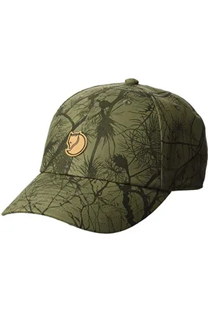 Fjällräven FJALLRAVEN Lappland Camo Cap czapka bejsbolowa, zielona, L/XL
