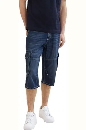 TOM TAILOR Męskie spodenki jeansowe bermudy, , 30
