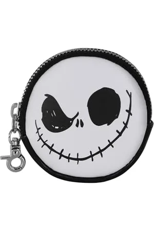 Disney Miasteczko Halloween Face -Portmonetka Cookie, Czarna, 8,7 x 8,7 cm