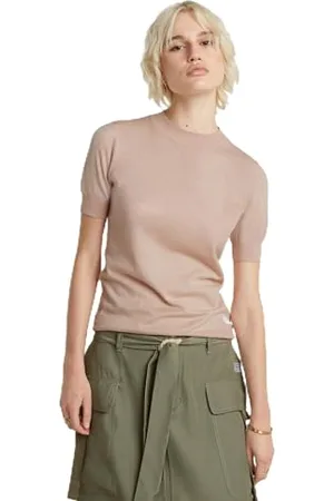G-Star RAW Lt wt Dzianinowy letni top wmn, , XS