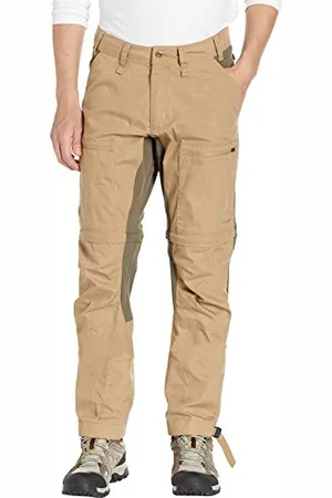 Fjällräven FJALLRAVEN męskie spodnie Abisko Lite Trekking Zip-off Tr. M beżowy Sand/Tarmac 52