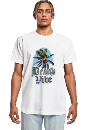 Mister Tee Męska koszulka Beach Vibe XS White, , XS