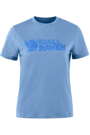Fjällräven 14600165-537 Lush Logo T-Shirt W T-Shirt damski Ultramarine rozmiar L, , L