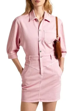 Pepe Jeans Damska sukienka Gracie, różowa (różowa), S, , S
