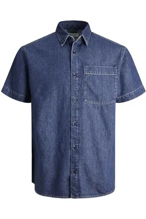 JACK & JONES Jjicreek Jjshirt S/S Wi 075 Sn, , L