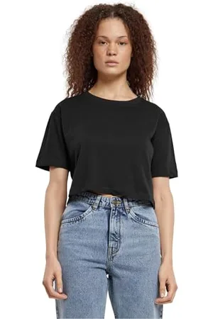 Urban classics Damska koszulka damska Short Oversized Tee, luźna koszulka dla kobiet, oversize, krótki krój, , 4XL