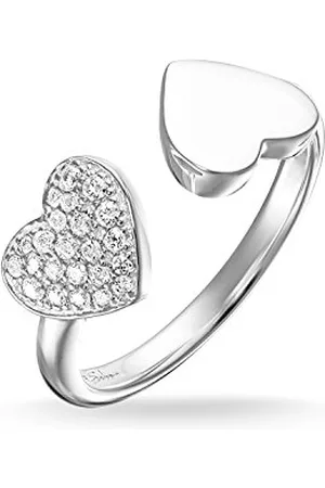 Thomas Sabo Pierścionek damski Glam & Soul wysokiej próby 925 cyrkonia biała rozm. 52 (16,6) TR2082-051-14-52