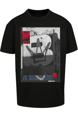 Mister Tee Brklyn House męska koszulka oversize XS Black, , XS