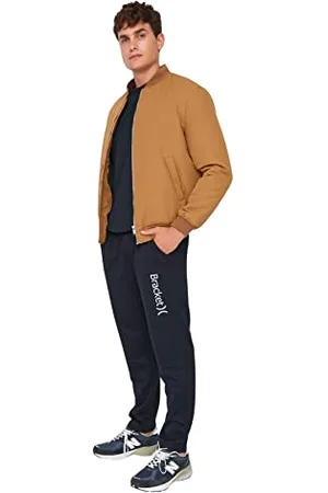 Trendyol Męskie Plus Size Normalna talia Skinny Fit Regular Sweatpants, , S