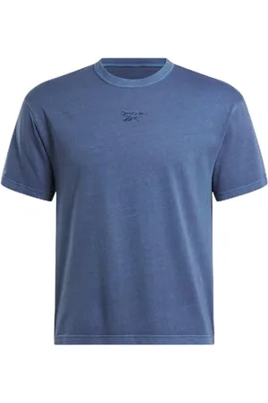 Reebok Identity Washed Koszulka męska, Niebieski (Uniform Blue), S