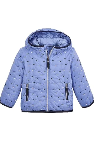 Killtec Dzieci Ocieplana kurtka z efektem 3D i kapturem/kurtką outdoorową FIOS 67 MNS JCKT, 86-92, blue, 41585-000