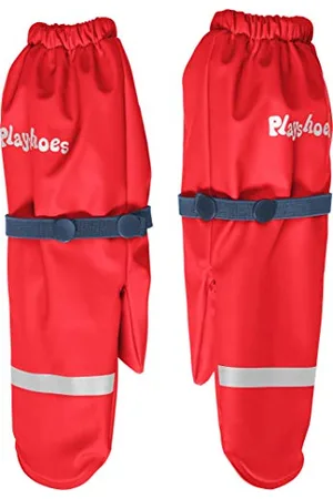 Playshoes Dziecięce rękawice błotne z podszewką z polaru, 8 – czerwony, 1-2 lat