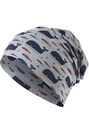 Sterntaler Beanie Jersey Wal nadruk, , 49