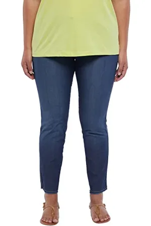Fiorella rubino : Skinny dżinsy push-up Giada Curvy Size Spring Summer 24, , 46 Duże rozmiary