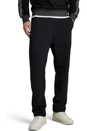 G-Star RAW Męskie spodnie dresowe Niezbędne Unisex Luźne spodnie z dzianiny, Czarny (Dk Black D395-6484), M