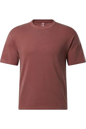 Reebok Identity Washed Koszulka męska, Czerwony (Sedona Rose), M