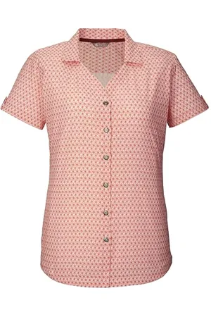 Killtec Damski Funkcjonalna bluzka KOS 36 WMN WVN SHRT, 38, pink, 41274-000
