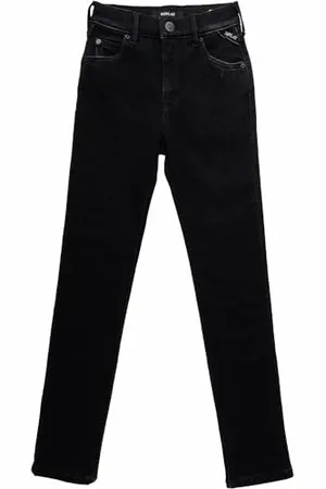 Replay Dziewczęce dżinsy Nellie super skinny fit z wysokim stanem, , 4 Lata