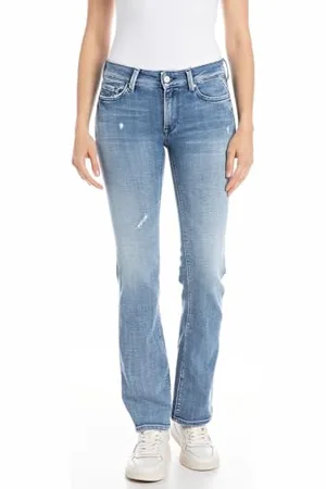 Replay Damskie dżinsy skinny fit Bootcut New Luz Bootcut, , 32W / 30L