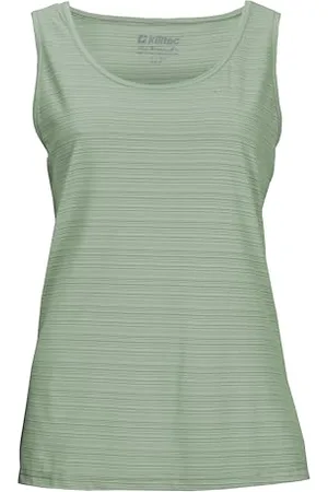 Killtec Damski Funkcjonalny podkoszulek KOS 41 WMN TP, 36, green, 38313-000