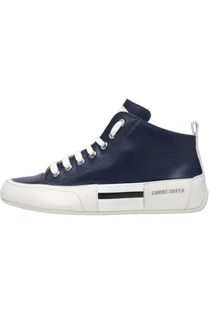 Candice Cooper Mid Patch S, Damskie buty, off White-Navy, 35 EU, Off White Navy, 35 EU