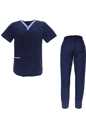 MISEMIYA Uniformy sanitarne 8178 unisex kurtka i spodnie, , XS