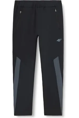 4F Trousers FNK M519 Deep Black 134/140 dla DZIECKA, , 134-140