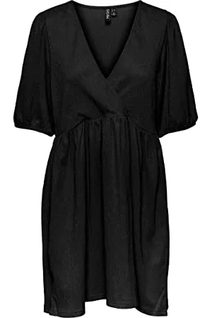 Pieces® PCLUNA SS V-Neck Short Dress SA BC, , XS