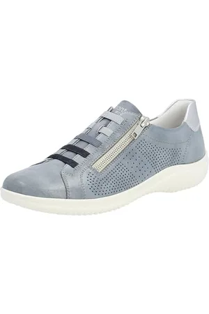 Remonte Damskie buty sportowe D1E02, Blu/Silver/Blu/14, 40 EU, , 40 EU