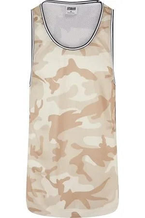 Urban classics Męski tank top Camo Mesh, dostępny w wielu różnych kolorach, rozmiary od S do 5XL, , S