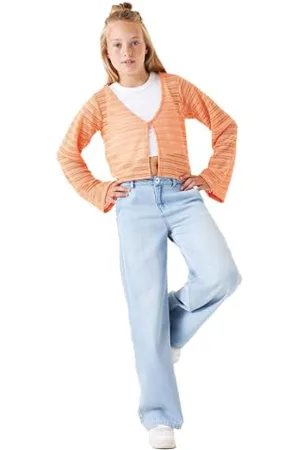 Garcia Kids Dziewczęcy sweter z dzianiny, , 140 cm