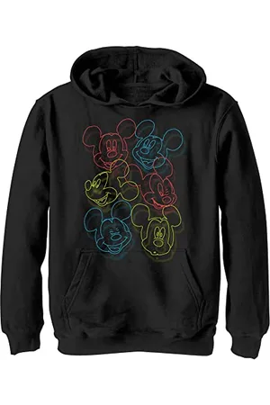 Disney Chłopięca bluza z kapturem Neon Heads, , M