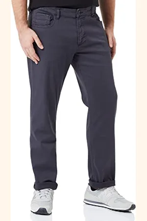 Camel Active Męskie Dżinsy 488375/8F30, Szary Graphite Gray, 34W / 34L