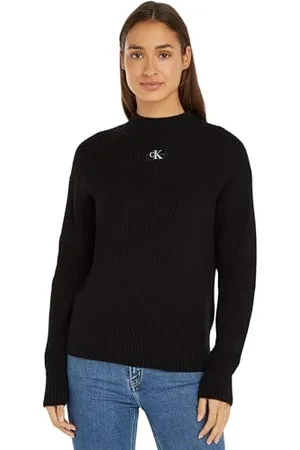 Calvin Klein Jeans Sweter damski z dzianiny, , XXL