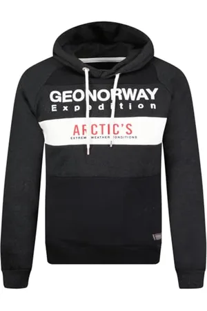 Geographical Norway Gentil Men Męska bluza z kapturem z kieszenią kangurka - Bluza z logo bluza z kapturem z kapturem ciepły długi rękaw - mężczyźni wiosna lato jesień zima, , M