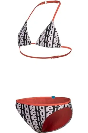 Arena Dziewczęce trójkątne bikini z monogramem (1 opakowanie)