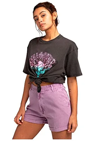 Billabong Quiksilver Damskie szorty plażowe na plażę, fioletowe, XL, , XL