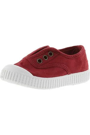 victoria Plimsoll 1915 Barwione płótno DREC i gumowa taśma, czerwony, 19 EU